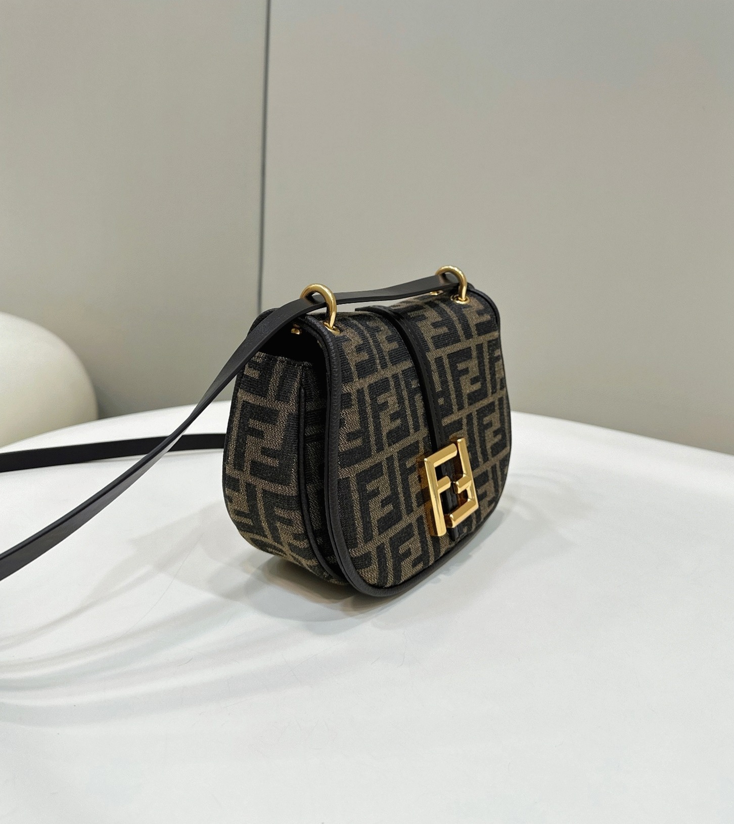 Top Quality Fake F**di C’mon Small Bag in FF Jacquard Fabric