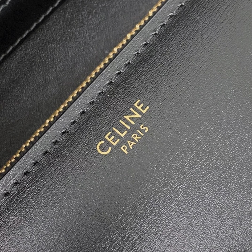 Top Quality Imitation Ce1i*e Classic Box Medium Bag In Black