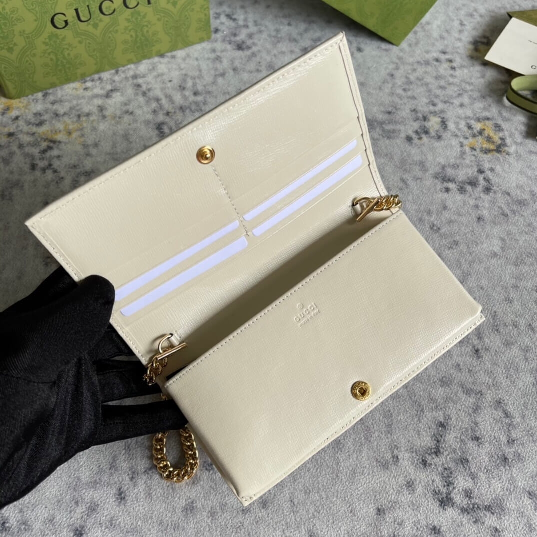 Gvc*1 Horse Buckle 1955 Chain Wallet