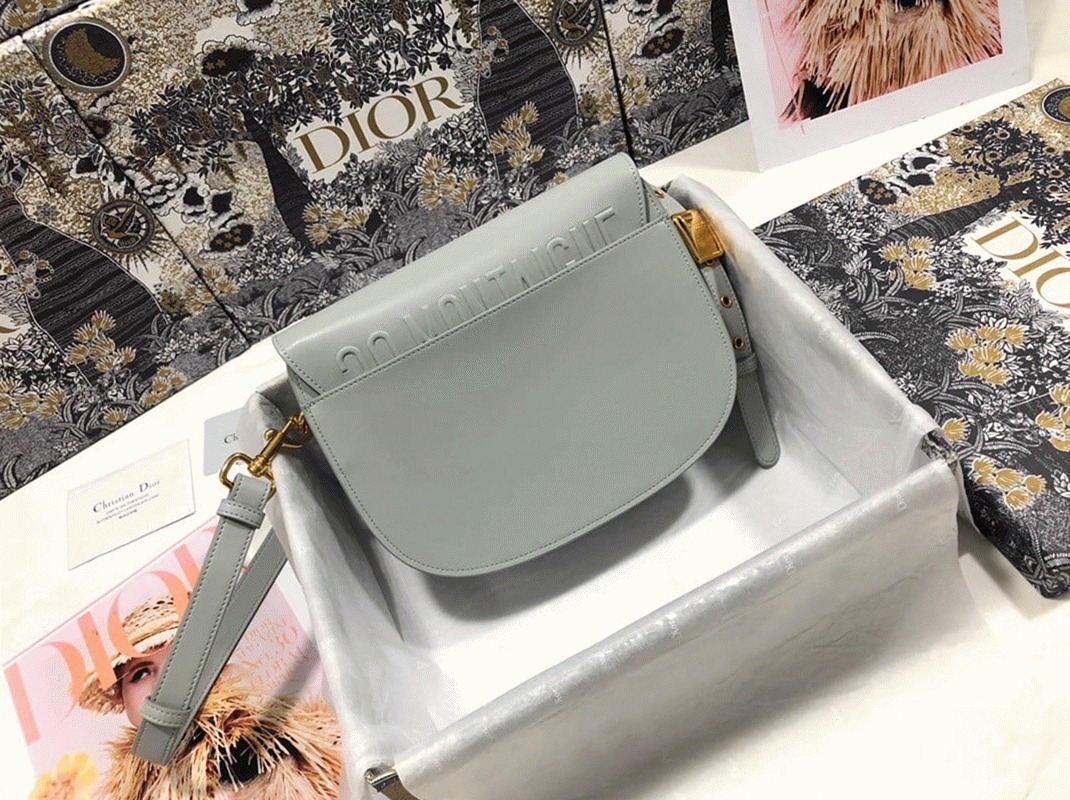 D10r Bobby Medium Bag Knockoff in Grey