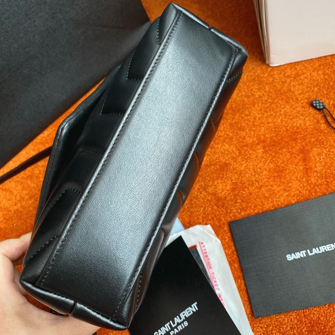 Replica Sa1nt Lau*nt LouLou Toy Strap Bag All Black