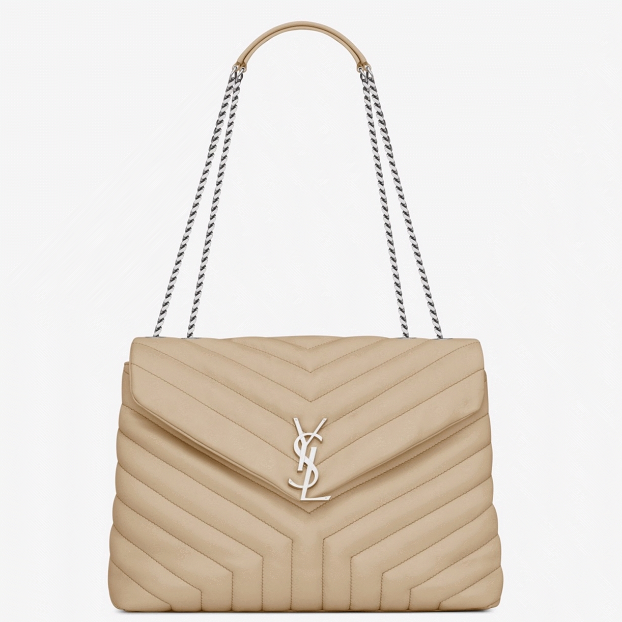 Replica Sa1nt Lau*nt LouLou Medium Chain Bag Poudre