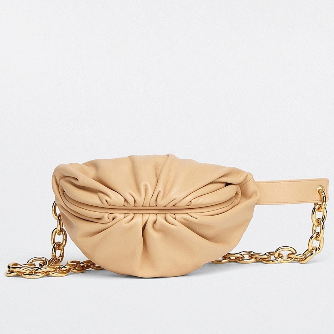 Fake B0tt*ga Ven*ta The Pouch Belt Bag Almond