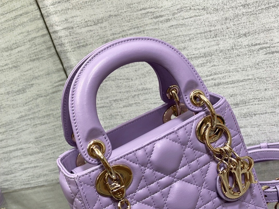 D10r Lady D10r Mini Bag Knockoff in Lilas