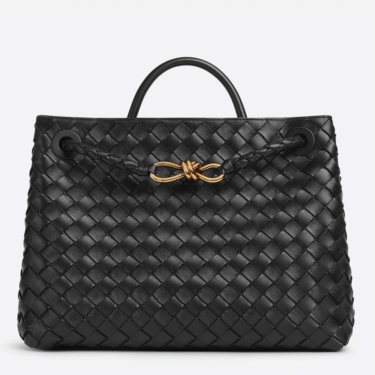 Replica B0tt*ga Ven*ta Medium Andiamo Bag Black
