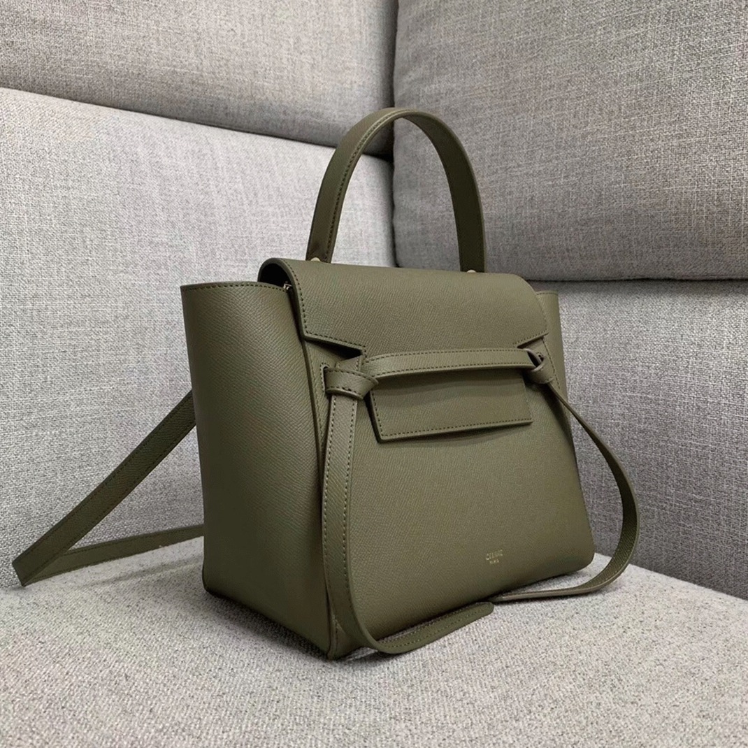 Ce1i*e Micro Belt Bag Replica in Army Green