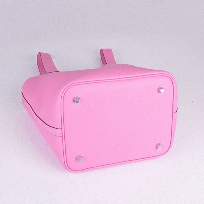 Pink replica designer H**me5 Picotin Lock handbag