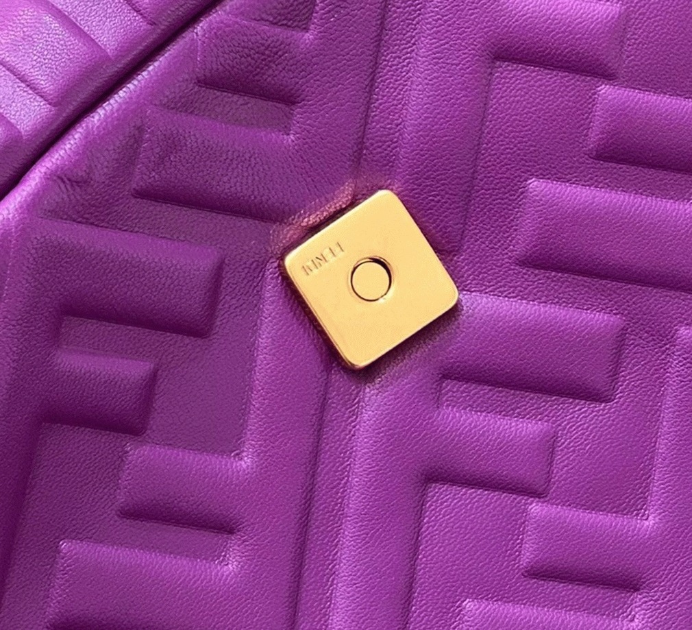 Top Quality Replica F**di Large Baguette Bag In Purple FF