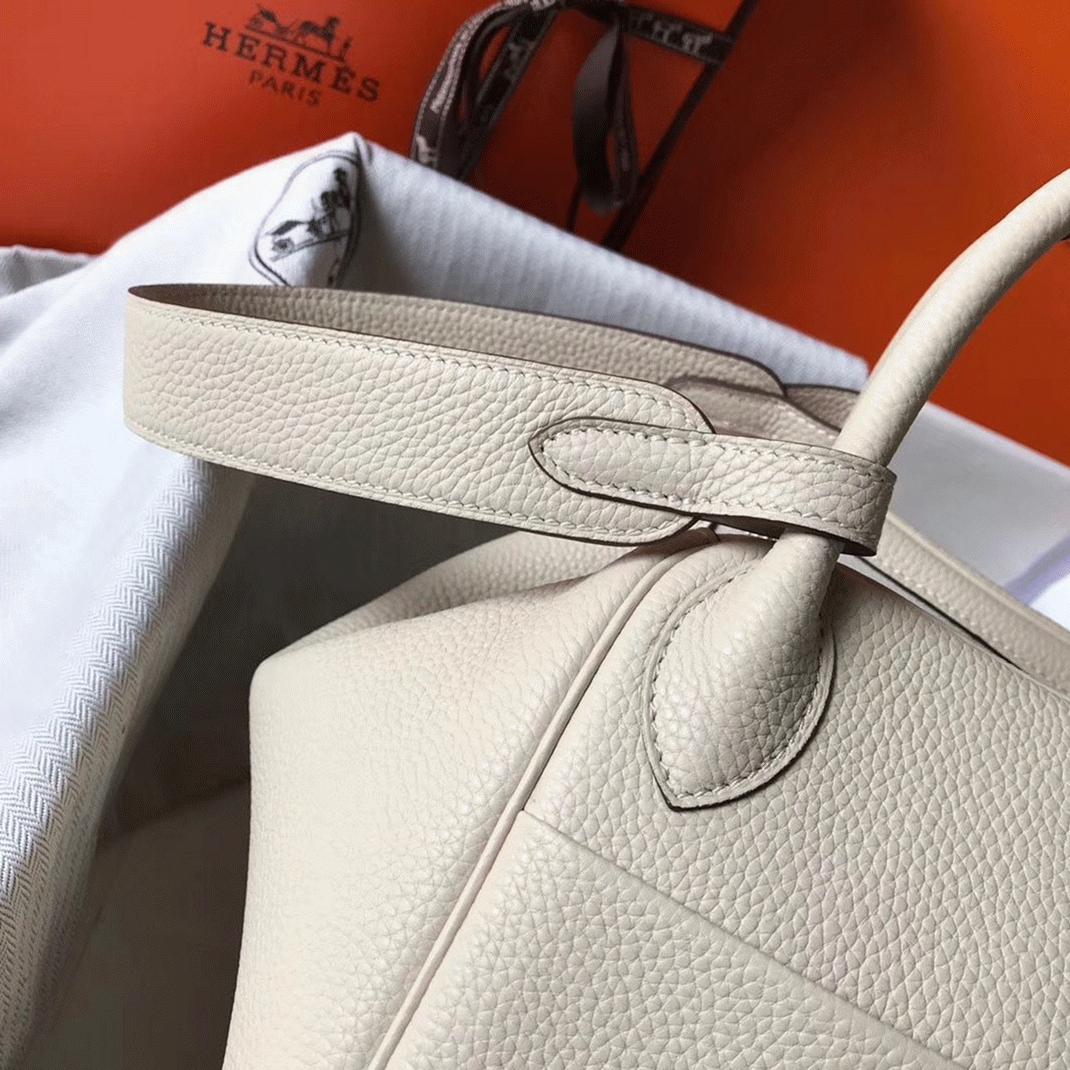 Fake H**me5 Lindy 30cm bag in beton color