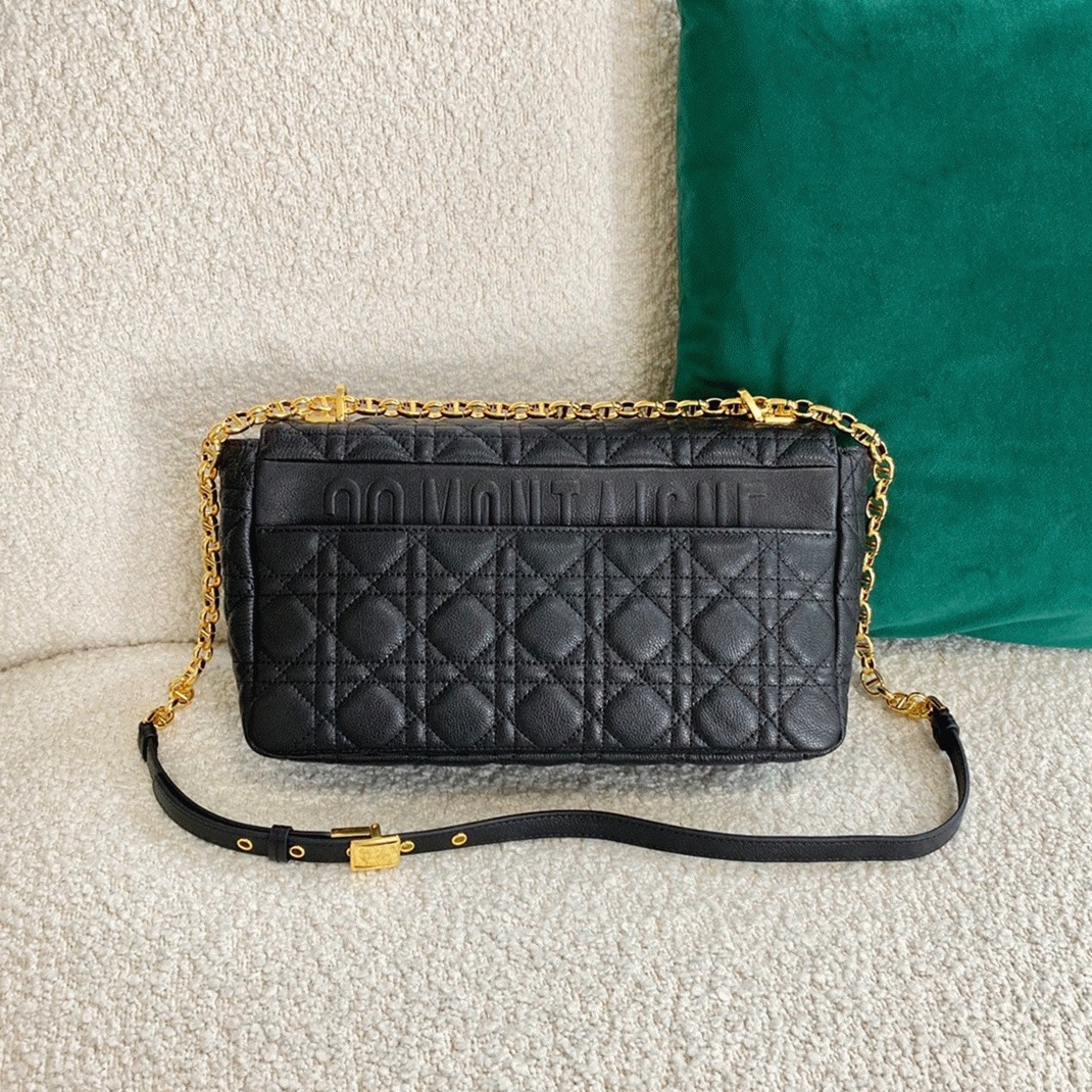 D10r Caro Large Bag Fake in Black