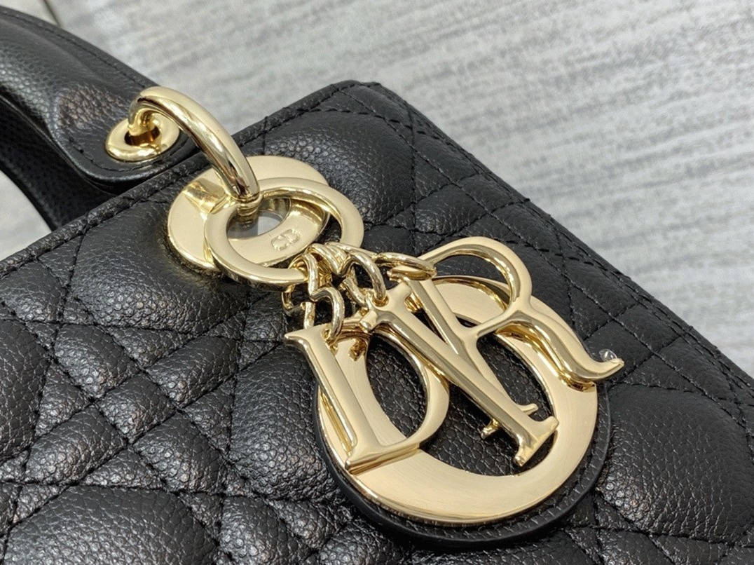 D10r Lady D10r Medium Bag Fake in Noir
