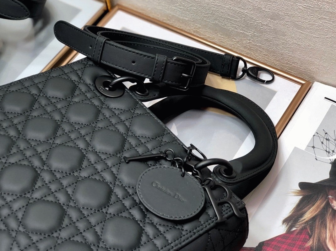 D10r Lady D10r Medium Bag Replica in Black