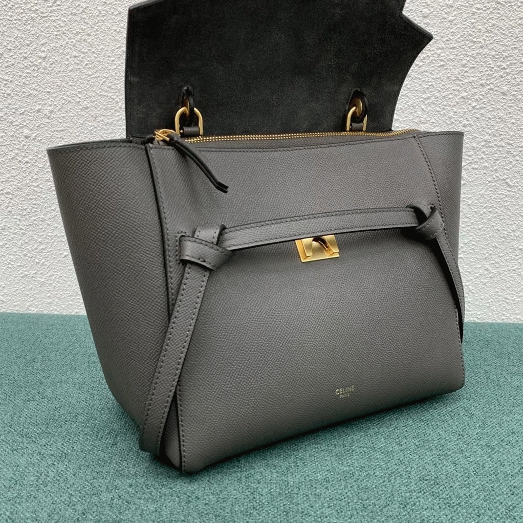 Ce1i*e Micro Belt Bag Replica in Grey