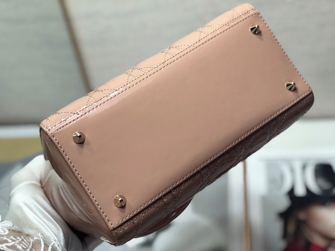 D10r Lady D10r Medium Bag Replica in Blush
