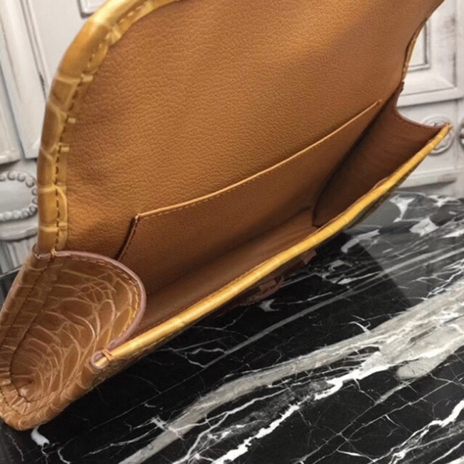 Camarel Replica AAA H**me5 Jige Elan 29 Earth Tone Clutch