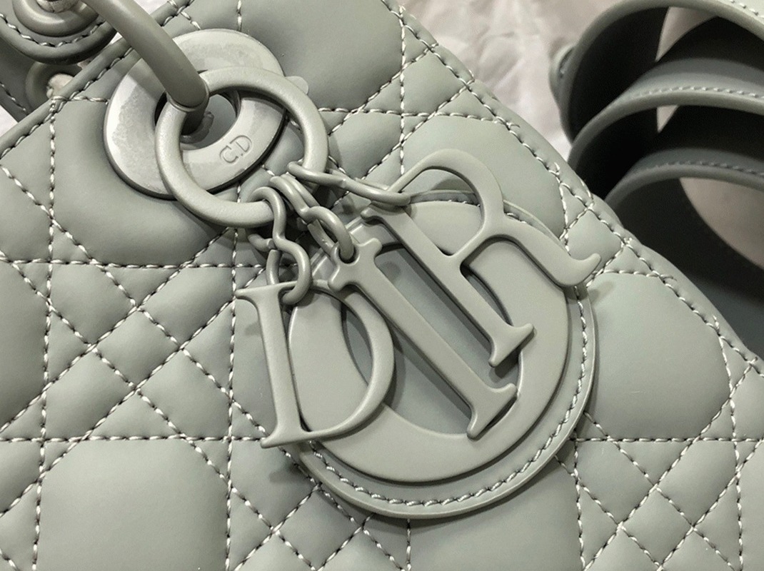 D10r Small Lady D10r My ABCD10r Bag Knockoff in Grey