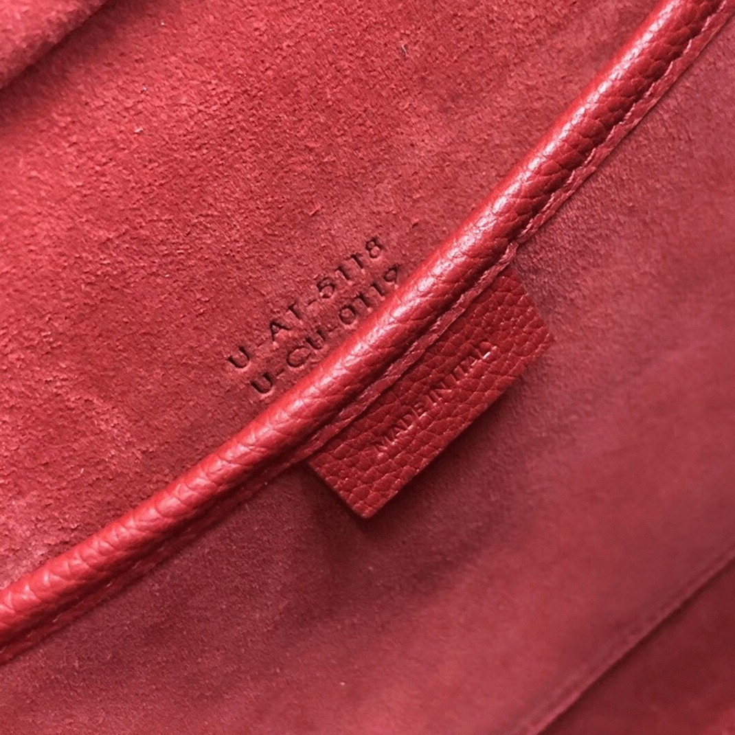 ce1i*e nano lU*gage tote bag fake in red