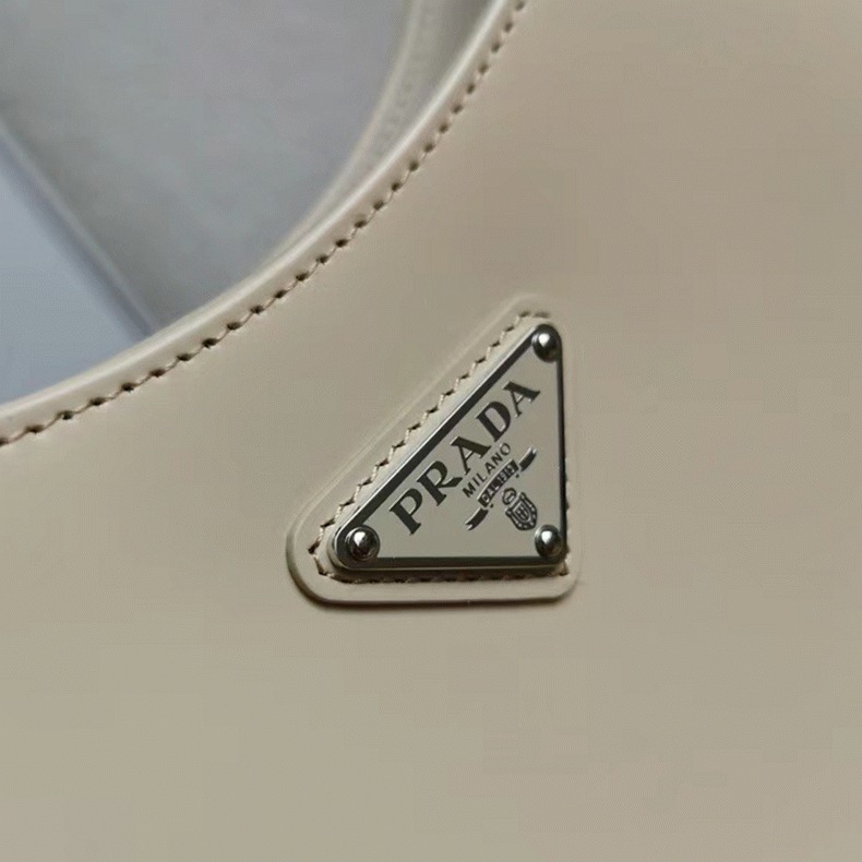Beige Pra*a Cleo Small Bag Replica