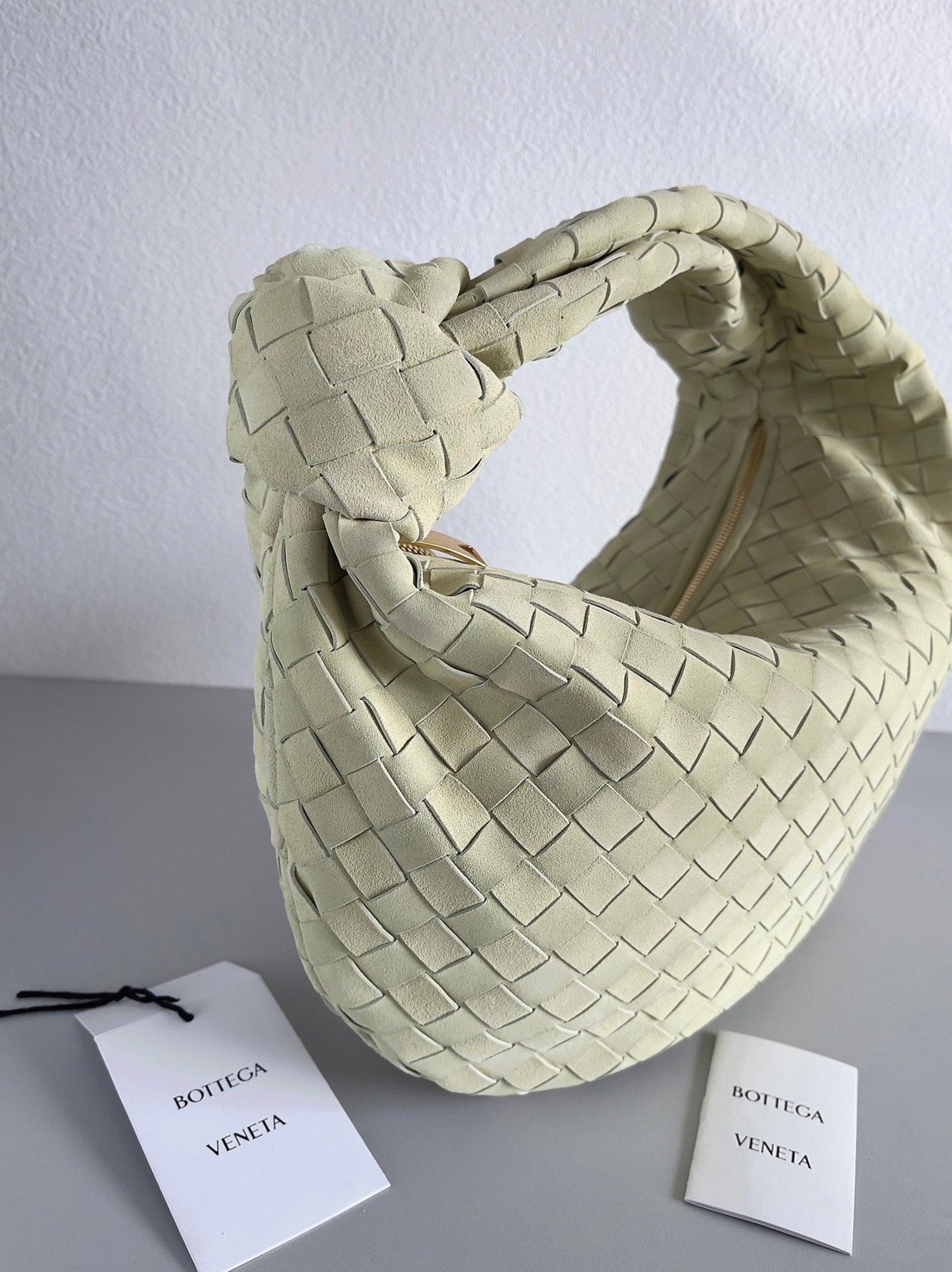 Knockoff B0tt*ga Ven*ta BV Jodie Teen Bag Lemon