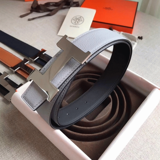 preM1vm replica h**me5 constance belt buckle in perle color