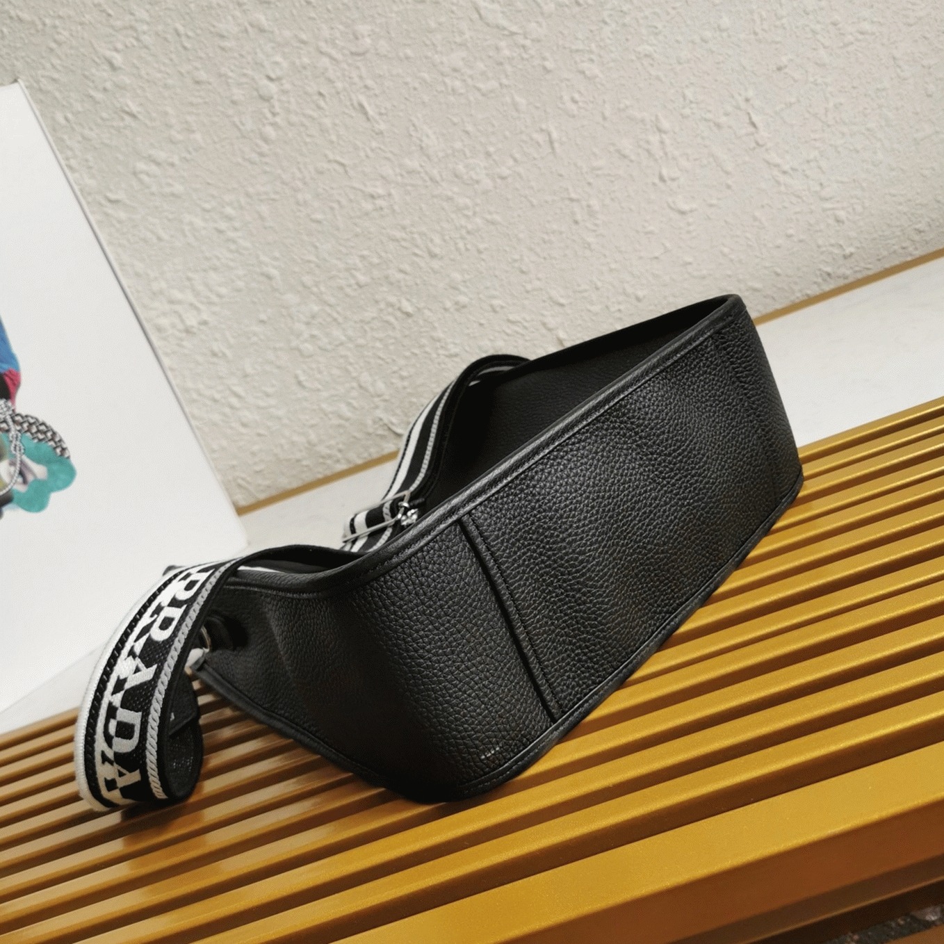 Pra*a Hobo Bag Best Replica in Black