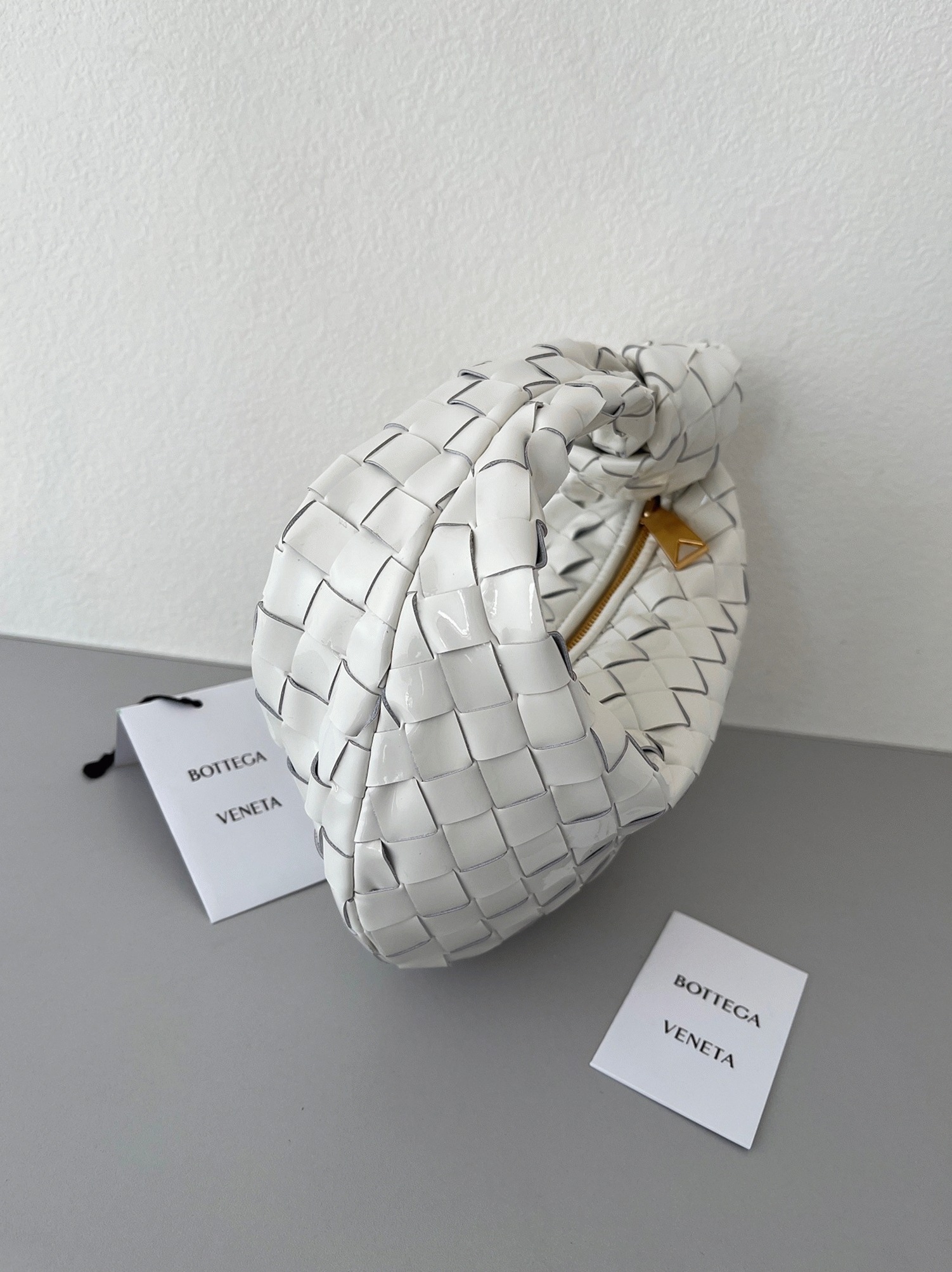Imitation B0tt*ga Ven*ta BV Jodie Mini Bag White