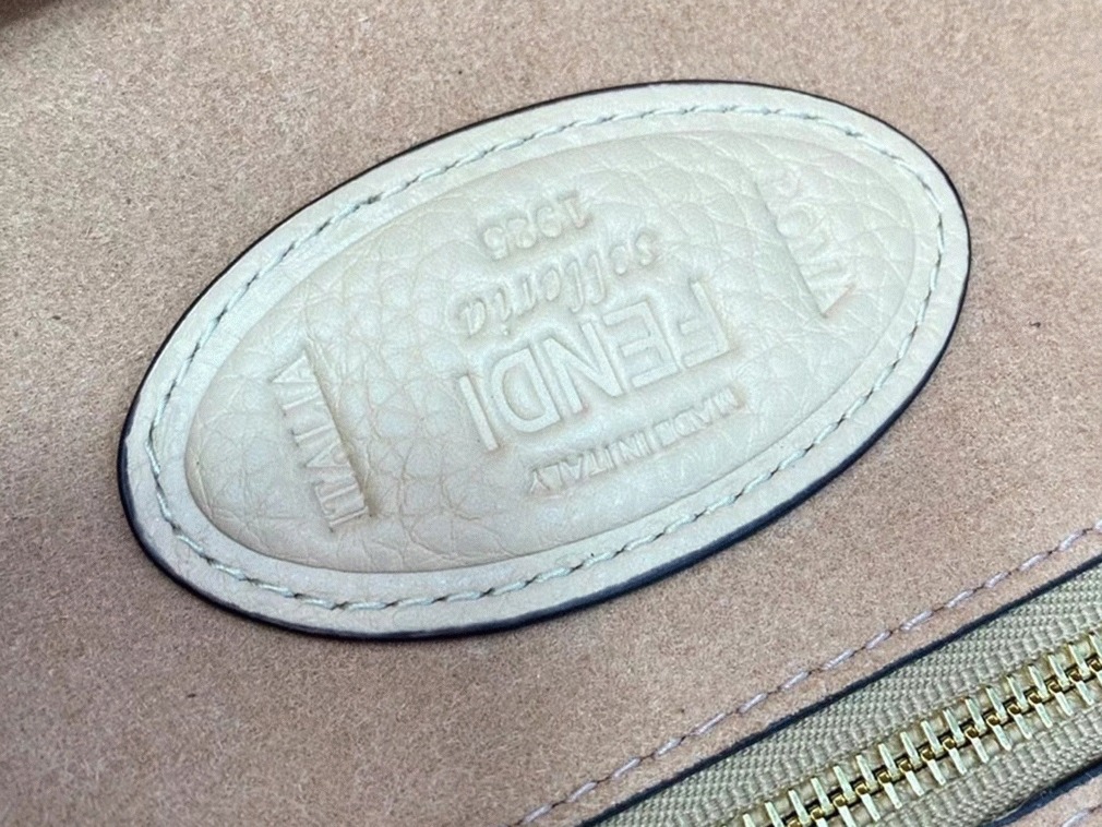 Top Quality Fake F**di Medium Baguette Bag In Beige