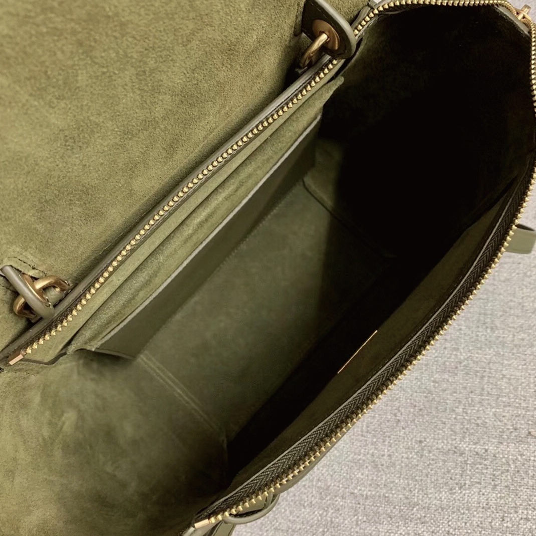 Ce1i*e Micro Belt Bag Replica in Army Green