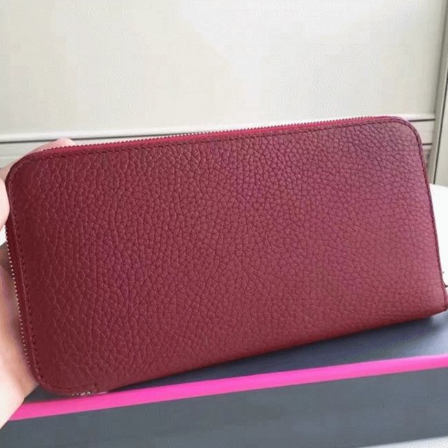 Ruby Designer Knockoff H**me5 Wallet Azap Zipped