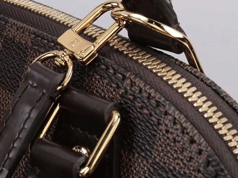 L0vis Vvtt0n Damier Ebene Canvas Alma BB Handbag