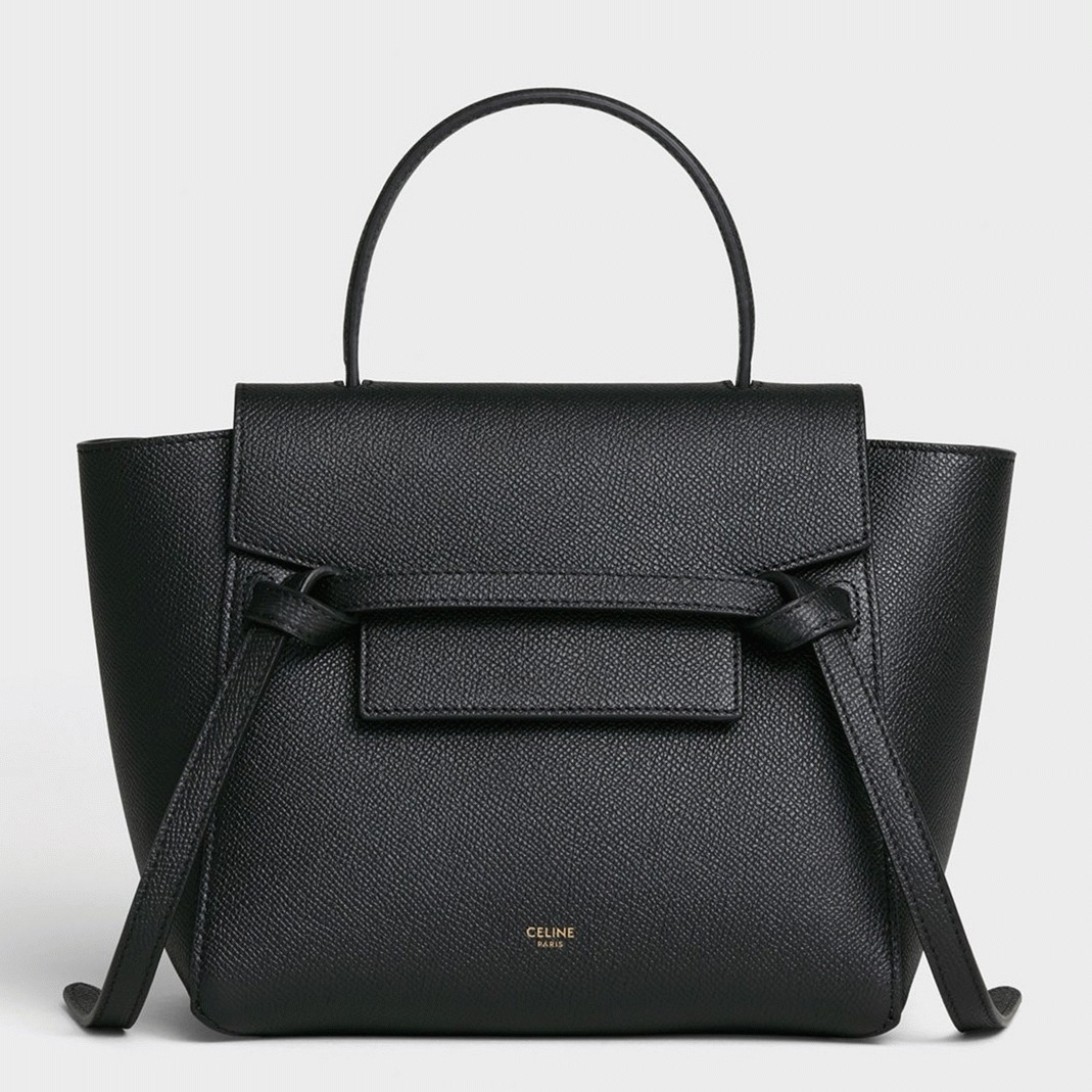 Ce1i*e Belt Nano Bag Replica in Black