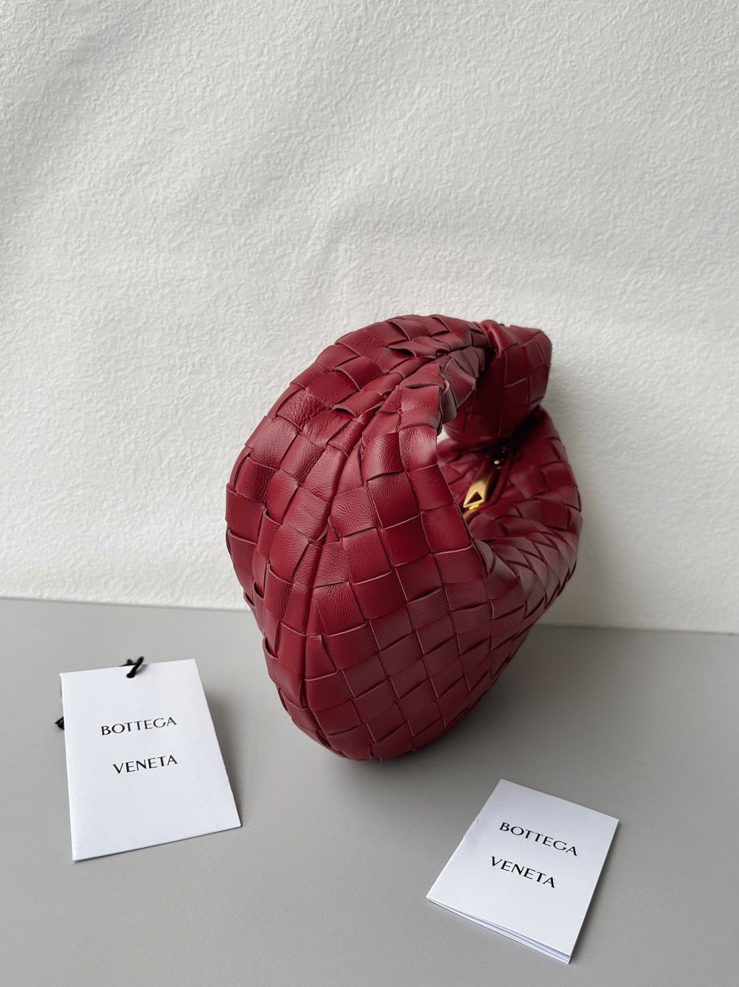 Replica B0tt*ga Ven*ta BV Jodie Mini Bag Dark Red