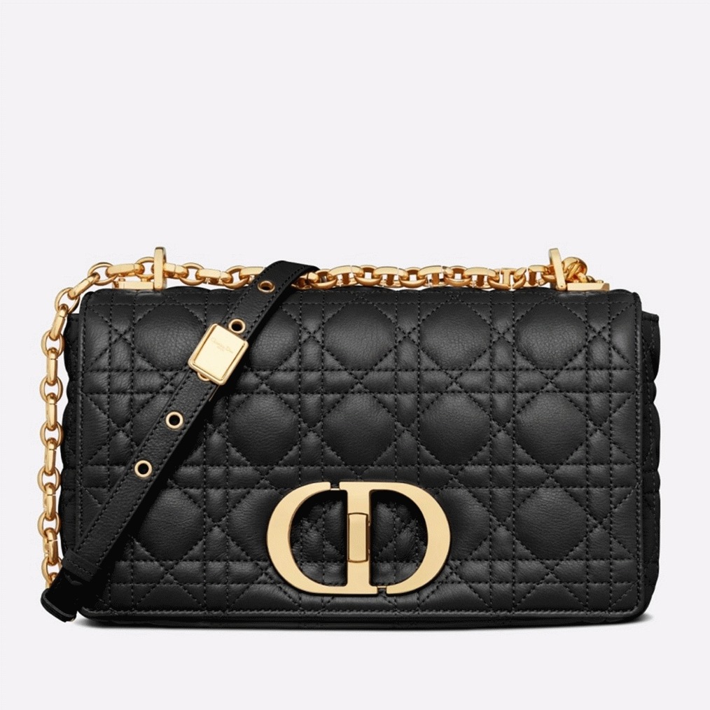 D10r Caro Medium Bag Fake in Black