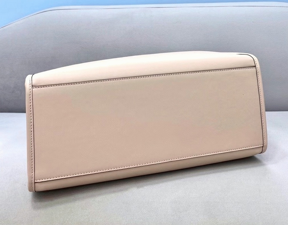 Top Quality Knockoff F**di Sunshine Medium Tote Bag In Beige Calfskin