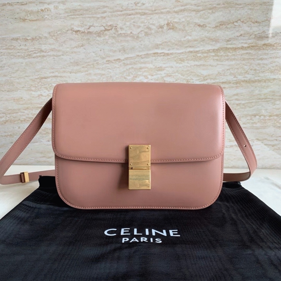 Top Quality Replica Ce1i*e Classic Box Medium Bag In Antique Rose