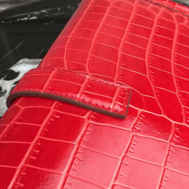 Red fake H**me5 Jige Elan 29 clutch bag