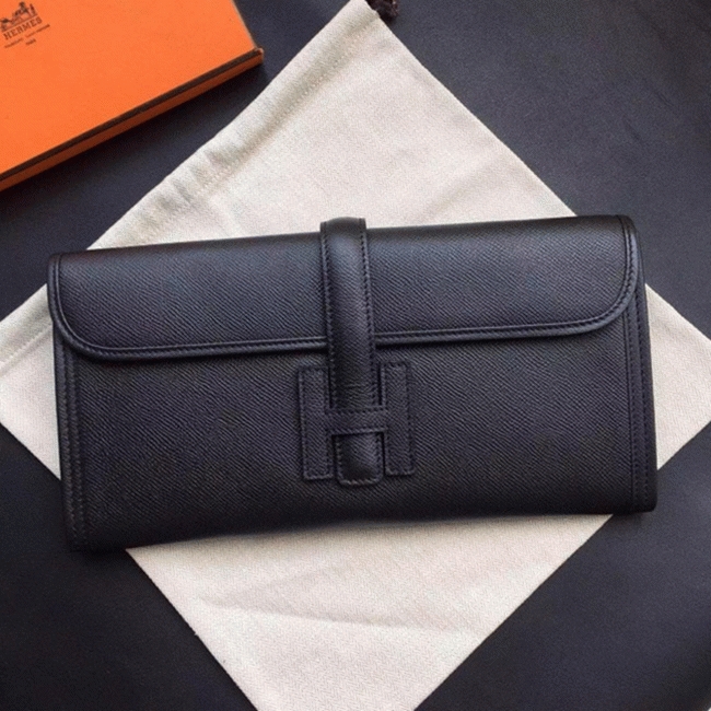 Black Replica H**me5 Jige Elan 29 Classic Everyday Clutch