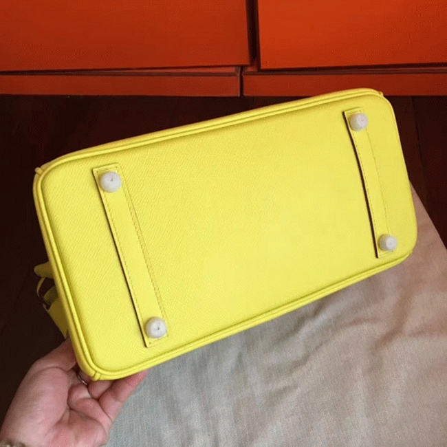 Jaune Shade Luxury Replica H**me5 Birkin 35cm Tote