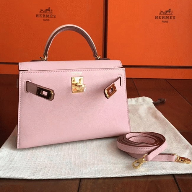 Dragee Swift Rose Imitation H**me5 Kelly Mini II 20CM Purse
