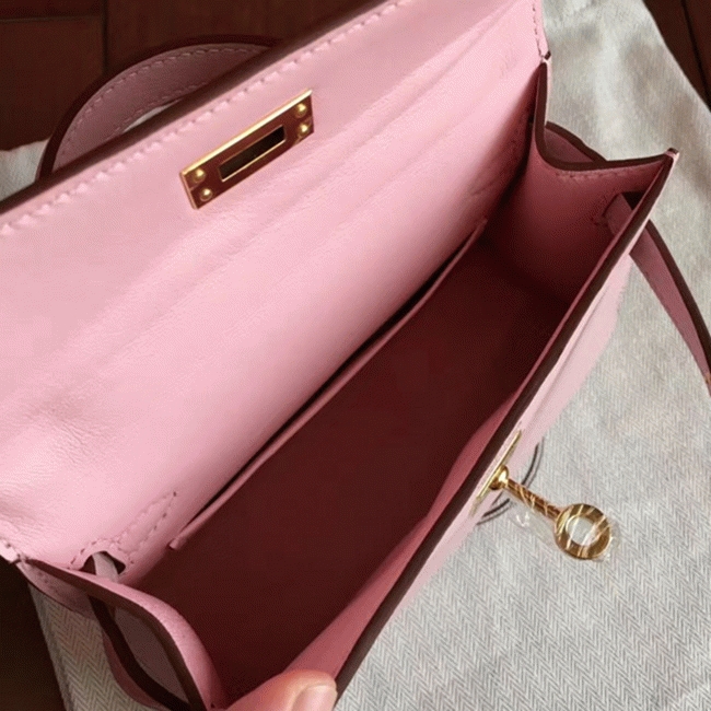 Dragee Swift Rose Imitation H**me5 Kelly Mini II 20CM Purse