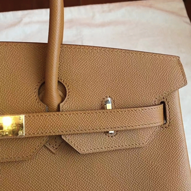 Brown Luxury Replica H**me5 Birkin 35cm Handbag