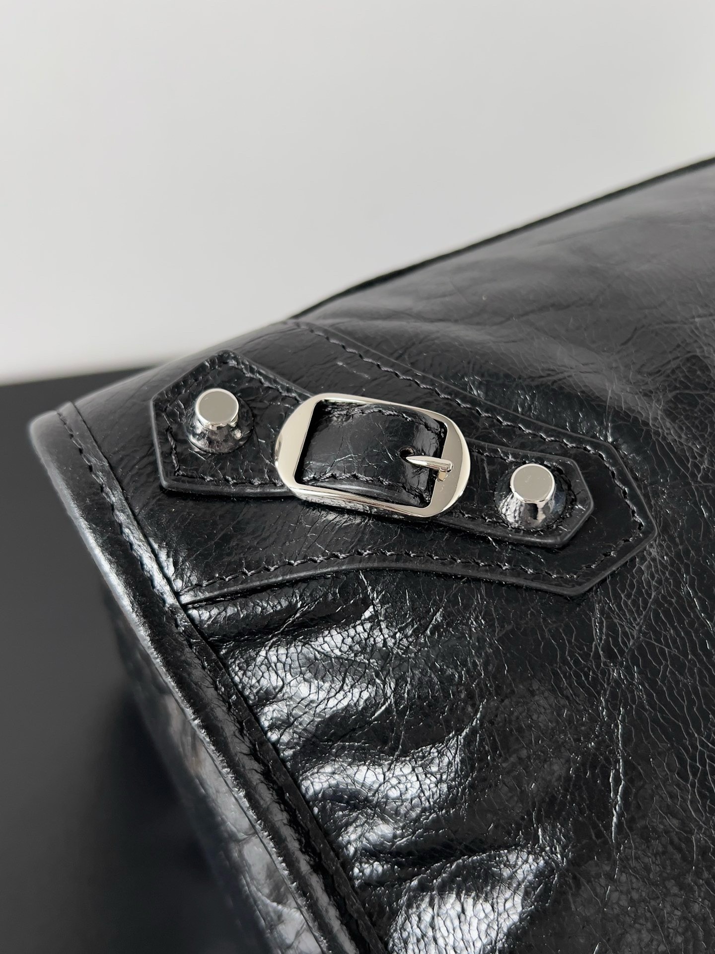 Knockoff Ba1en*iaga Le City Medium Bag Black Arena Lambskin