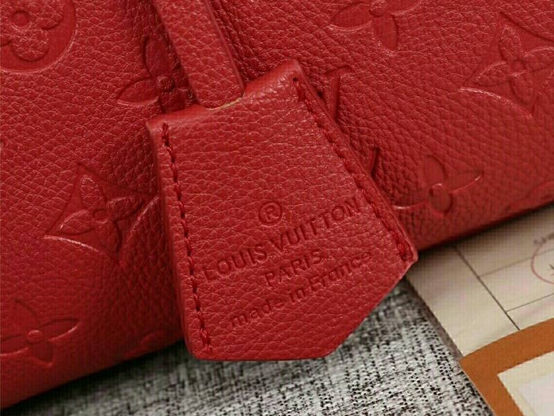 L0vis Vvtt0n Monogram Empreinte Speedy Bandouliere 25 Handbag In Red