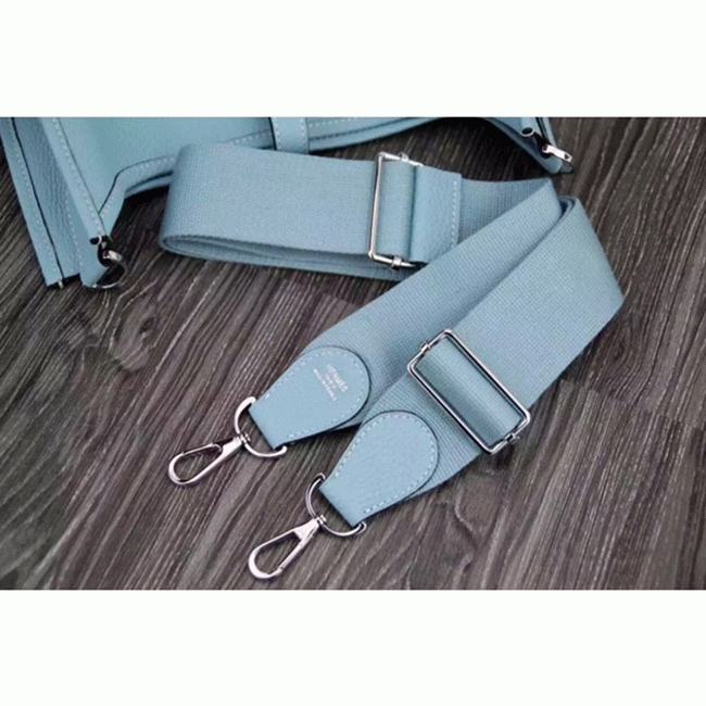 Light Blue Evelyne III PM Bag Designer Replica H**me5 Soft Hue Tote