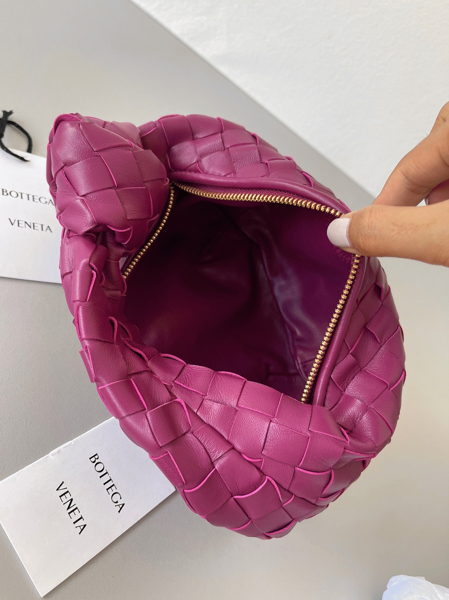 Replica B0tt*ga Ven*ta BV Jodie Mini Bag Cinnabar