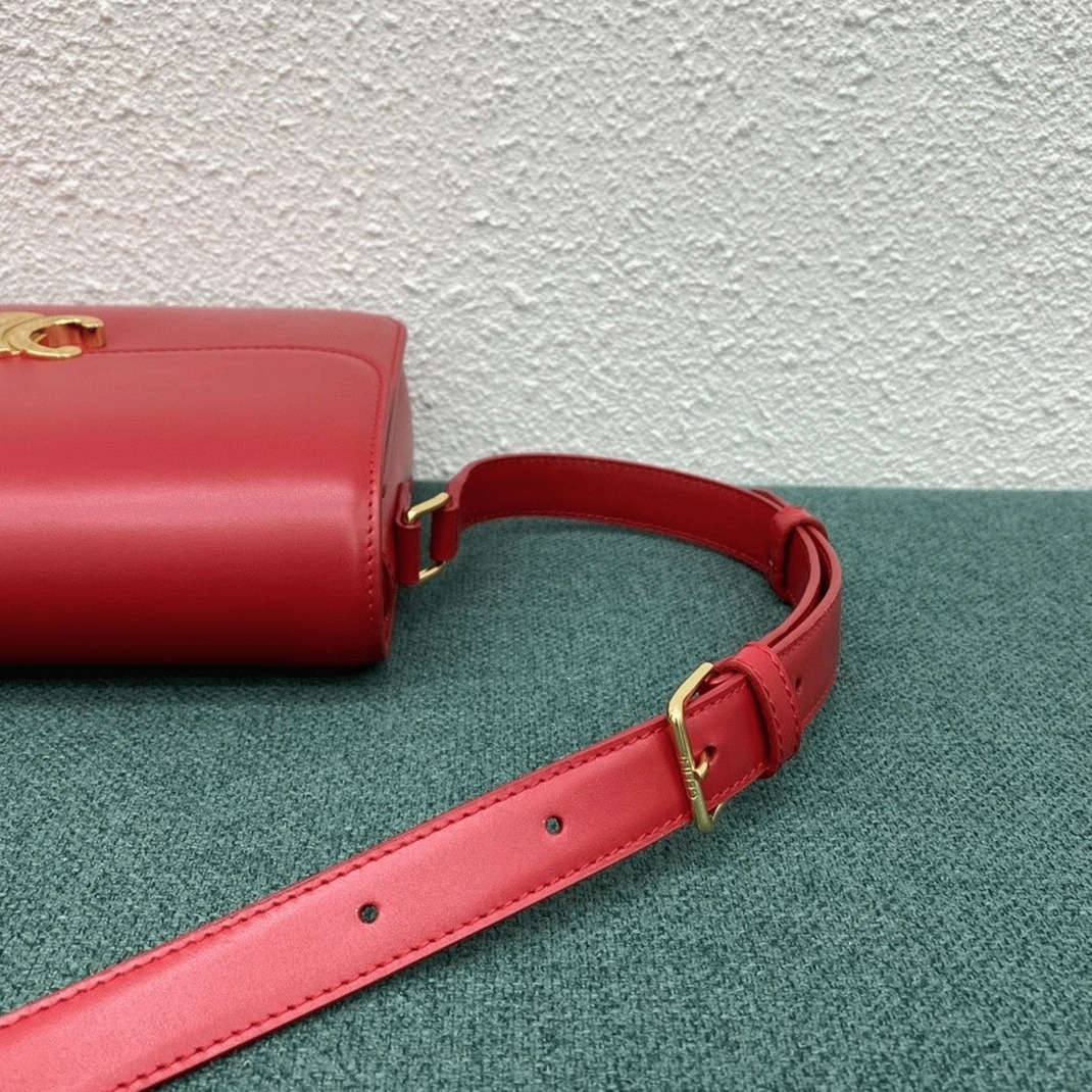 Top Quality Fake Ce1i*e Triomphe Large Bag In Red