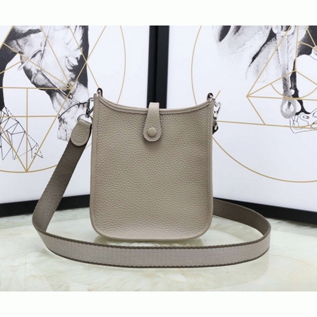 Grey Evelyne II TPM Bag Replica 1:1 H**me5 Mini Shoulder Tote