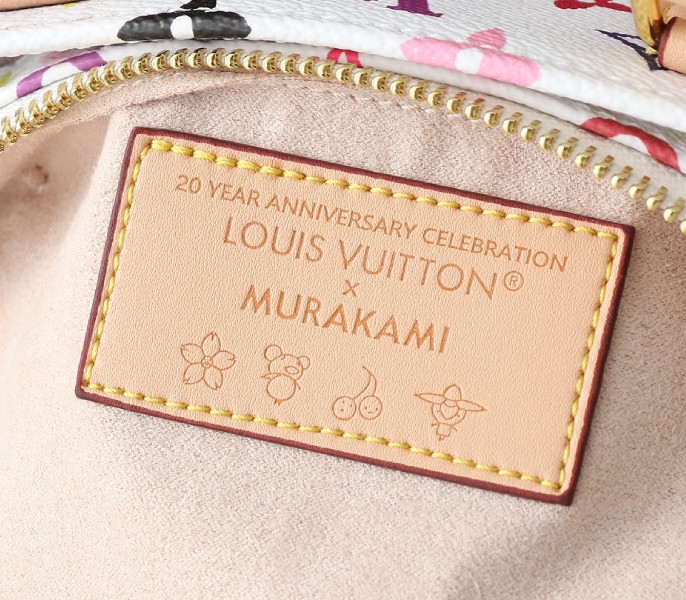 LV X TM Multicolored Onthego East West Chain In White