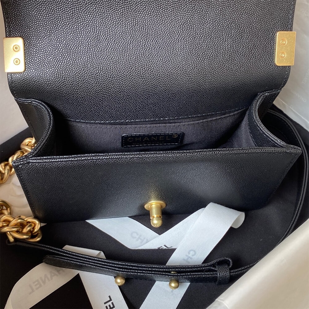 BOY Ch**el FLAP BAG WITH HANDLE