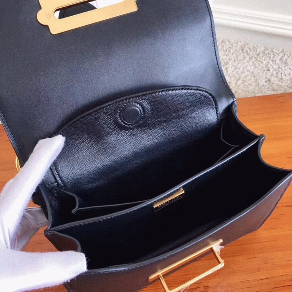 Black Pra*a Cahier Shoulder Bag Replica